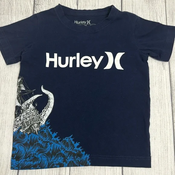 Hurley Boys Graphic T-Shirt - Soft, Durable Knit Tee For Everyday Wear - View #12